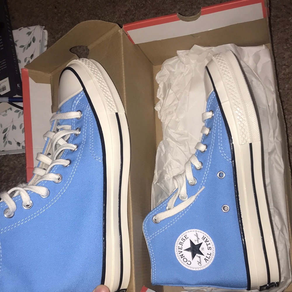 Blue Converse